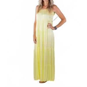 NEW SOFIA COLLECTIONS jenna maxi dress in yellow